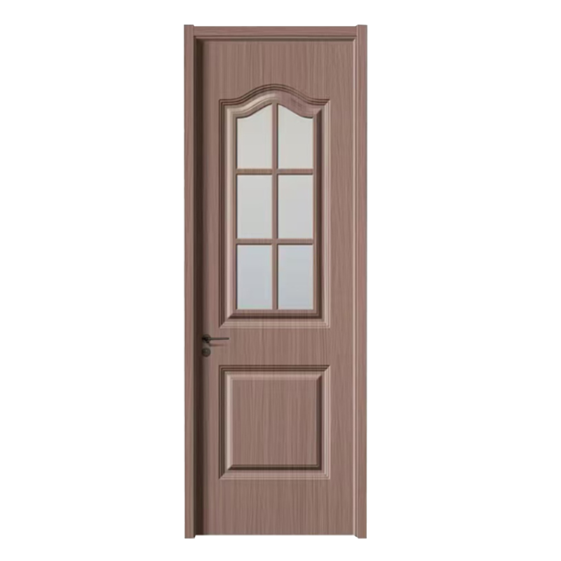 Puerta de vidrio WPC elegante y clásica